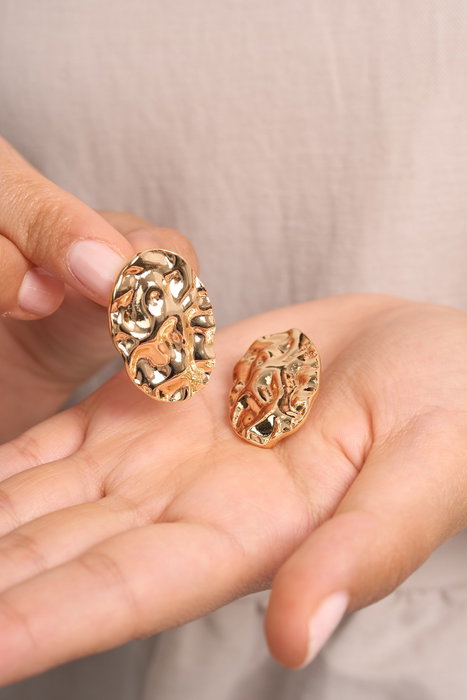 Heliophilia Silver Pendientes de Oro con Recubrimiento de Laca Heliophilia Silver Pendientes de Oro con Recubrimiento de Laca